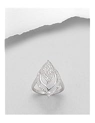 CZ Ring In 92.5 Sterling Silver