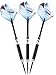 Elkadart Razor 80% Tungsten Steel Tip Darts with Storage/Travel Case, 25 Grams