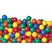 Box of 100 pcs 3" Soft Ball Pit Balls - Phthalate Free Plastic in 5 Bright Color