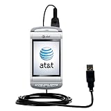 Classic Straight USB Cable for the AT&T QuickFire GTX75G with Power Hot Sync and Charge capabilities - uses Gomadic TipExchange Technology