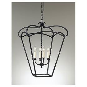 Murray Feiss Alexandria Black Chandelier by Murray Feiss