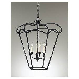 Murray Feiss Alexandria Black Chandelier by Murray Feiss
