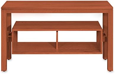 Standout Designs Amplitude Duo 48" Solid Wood TV Console / TV Stand for Most Flat Screen TVs Up to 50" Cherry-Stained Solid Oak)