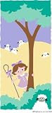Bright Little Bo Peep Paint by Number Wall Mural