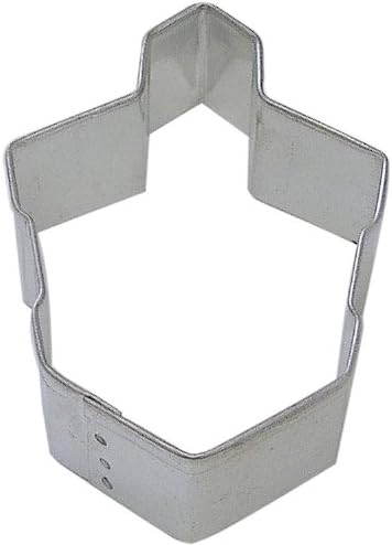 Judaic OTBP Store Dreidle Cookie Cutter 3 Inch –Tin Plated Steel Cookie Cutters - Dreidle Cookie Mold