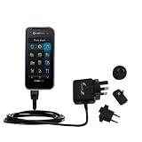 International Wall Home AC Charger for the Samsung SGH F700  uses Gomadic TipExchange Technology