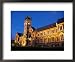 Historic Registry Building, University of Otago, Dunedin, South Island, New Zealand Framed Art Poster Print by David Wall, 22x18
