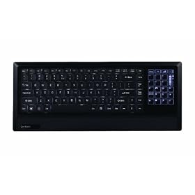 Saitek Eclipse Backlit Illuminated Keyboard and Multifunction Prgrammable Number Pad