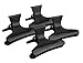 12 Black Hairdressers Butterfly Hair Style Styling Hair Clamps Salon Section Clips Clasps Claw Barrettes Hairdressing Salon Tool