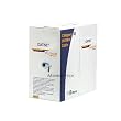 1000FT 24AWG Cat5e 350MHz UTP Solid, Plenum (CMP) , Bulk Ethernet Cable - Blue