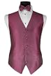 Tuxedo Vest - Venetian Collection Fuschia with Coordinating Bowtie