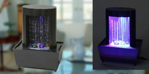限定特価 LED+マイナスイオン ウォーターアート「神秘の泉」SF-907A