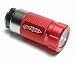 Red LED CAR TORCH - RECHARGEABLE in 12V car socket - aluminium - tough & bright - by Spotlight