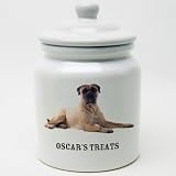 Ceramic Bulldog Cookie Jar