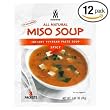 Mishima Instant Soup Mix, Spicy Miso, 1.05-Ounce Packets (Pack of 12)