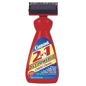 Carbona 2 in 1 Oxy-Powered Carpet Cleaner, 27.5-Ounce Bottle (Pack of 9)