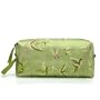 Brocade Jade Butterfly Cosmetic Bag - Rectangle (7.5L x 3W x 4H)