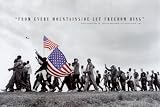 Selma March (From Every Mountainside Let Freedom Ring, Martin Luther King Jr) Art Poster Print - 24x36 Education Poster Print, 36x24