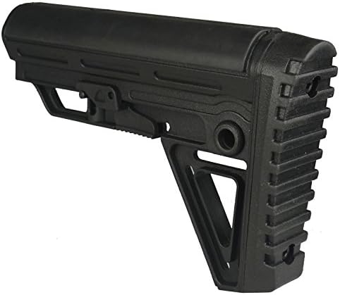 Trinity Force Alpha Stock Rubber Padded Cheek Rest and Rubber Butt Pad Mil is Spec