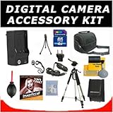 Deluxe Accessory Kit for Canon EOS Rebel T2i SLR Camera with Exclusive Comp ....