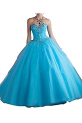 Tulle Floor Length Quinceanera Dress 