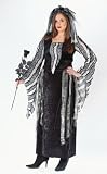 Black Rose Bride Women's Halloween Costume Plus Size (16W-24W) #5746