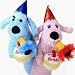 New MultiPet Happy Birthday Loofa Dog 12