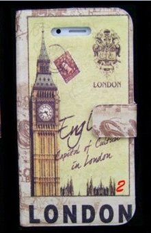 Brown Vintage Retro London England Wallet Style Flip case with Big Ben Clock Tower Design For Apple iPhone 4S / 4 (AT&T, Verizon, Sprint) Brown Vintage Retro London England Wallet Style Flip case with Big Ben Clock Tower Design For Apple iPhone 4S / 4 (AT&T, Verizon, Sprint)