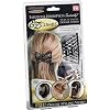 EZ Combs COMBO Hair Styling Bands As Seen On TV - Black & Silver Combo