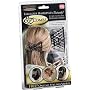 EZ Combs COMBO Hair Styling Bands As Seen On TV - Black & Silver Combo