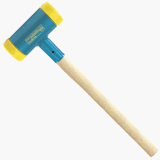 Dead Blow Sledge Hammer, Hickory Handle, 3.9 Face, 43.2 Overall Length