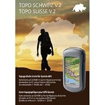 Garmin Schweiz V2 West - Freizeit- und Wanderkarte f&uuml;r GPS Ger&auml;te auf CD