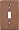 MODERN Antique Copper Switchplates Outlet Covers, Rocker, GFCI 1 Toggle