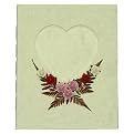 Hearts & Roses Photo Album - White