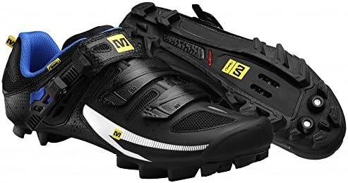 Mavic 2015 Men's Rush Mountain Bike Shoe - 369379 (Black/White/Light Blue - 12.5)