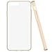 JETech Case for iPhone 8 Plus and iPhone 7 Plus 5.5-Inch, Non-Yellowing Shockproof Phone Bumper Cover, Anti-Scratch Clear Back (Gold)