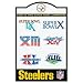 Pittsburgh Steelers Six-Time Champs Metal Sign