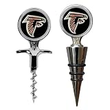 Atlanta Falcons Cork Screw And Wine Bottle Topper Set