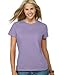 HN LAD 4.8OZ RELAX FIT CTN TEE (LAVENDER) (2XL)