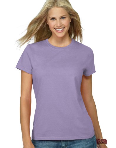 HN LAD 4.8OZ RELAX FIT CTN TEE (LAVENDER) (2XL)