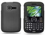Kyocera Loft / Torino S2300 Crystal Black Rubber Touch Snap-on Phone Protector Hard Cover Case