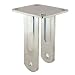 RWM Casters 45 Rigid Rig for 4" Diameter x 2" Width Wheel, 9-1/2" Height, 1200 lbs Capacity