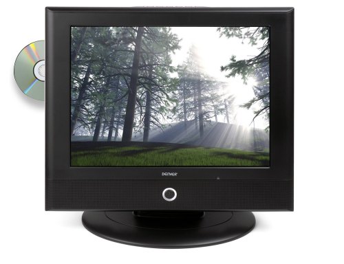 DENVER TFD-1504 15 Zoll LCD-TV+PC-Monitor+DVD Player