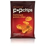 Popchips Barbeque Potato Chips, 3.25-Ounce Bags (Pack of 12)