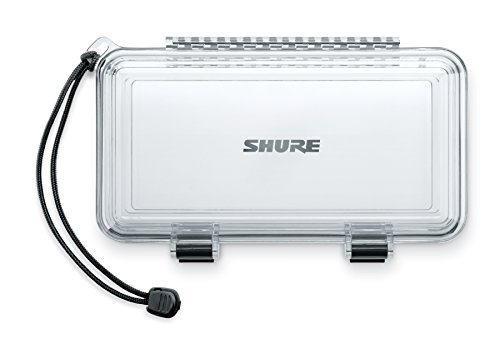 Shure EAHRDCASE-CLEAR Durable Road Case with Polishing Cloth for SE846 Earphones