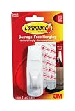 Command 17003 Large Hook with Adhesive Strips thumbnail