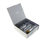 Escentuals Mineral: Bare Escentuals Pure Platinum 9 Pc SET Color Collection ***Laced with Genuine Platinum, Gift Boxed for a Beautiful Presentation....