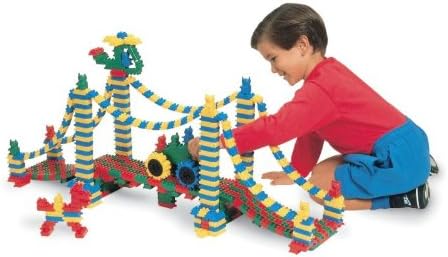 Flexiblocks Construction Set with Storage Bin - 299 Piece Set