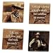 John Wayne The Duke - Classic Western Movie - Set of 4 Super-Strong Magnets