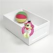 Child's Rolling Storage Bin - Basic White